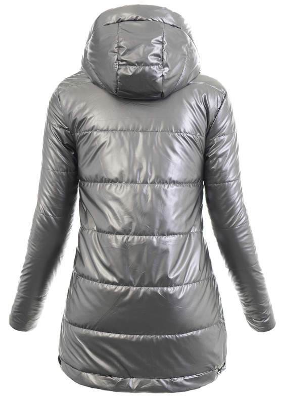 Damska Kurtka Przejściowa Wiosenna Marta Grafitowa