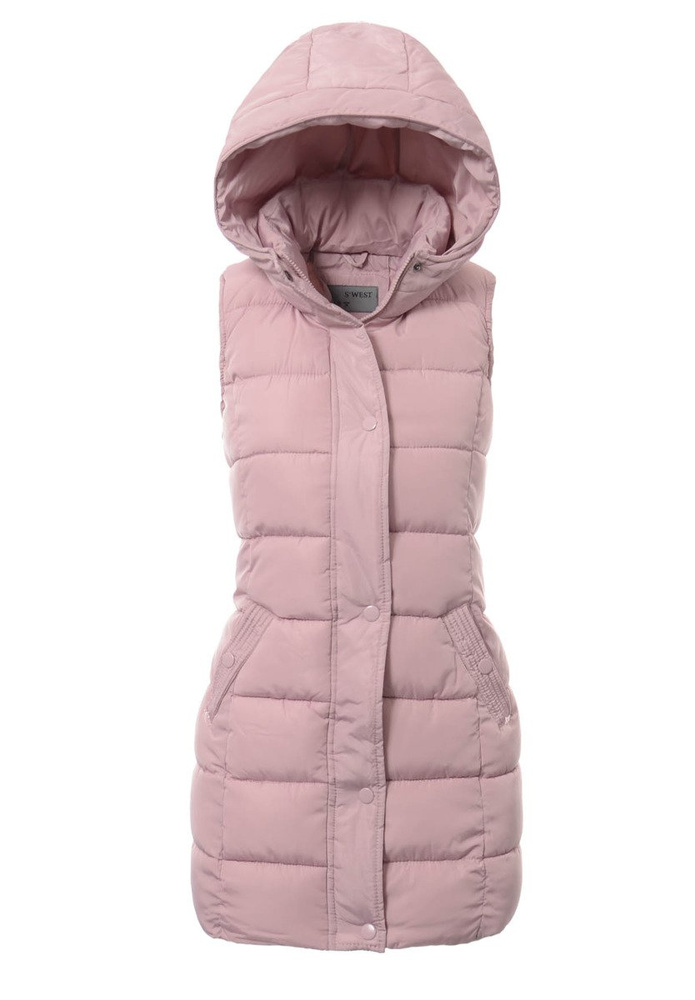 Damska Kamizelka Bezrękawnik Różowy