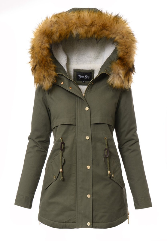 Parka Zimowa Karmen Zielona