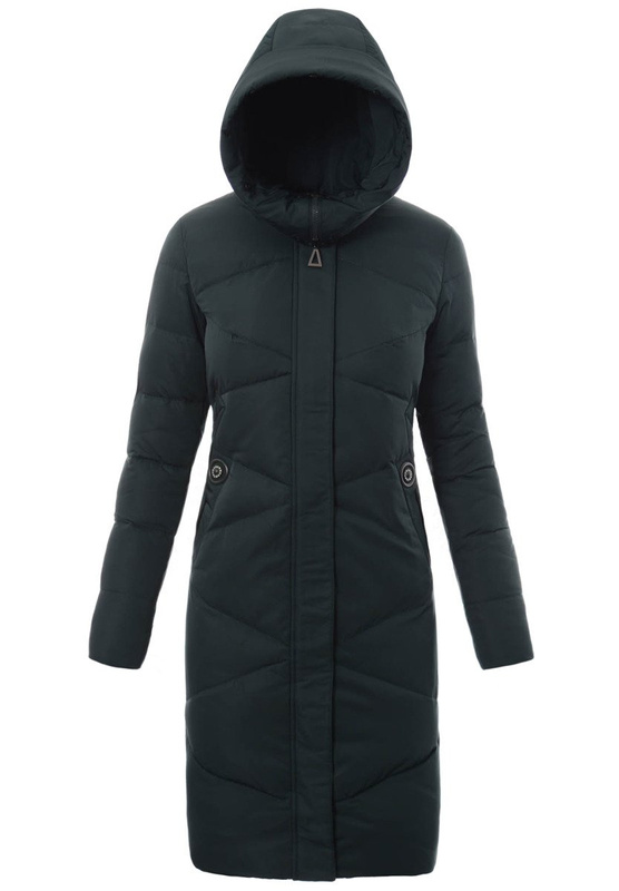 Damska Zimowa Kurtka Ortalionowa Zielona