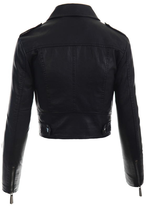 Damska Kurtka Ramoneska Melani Czarna