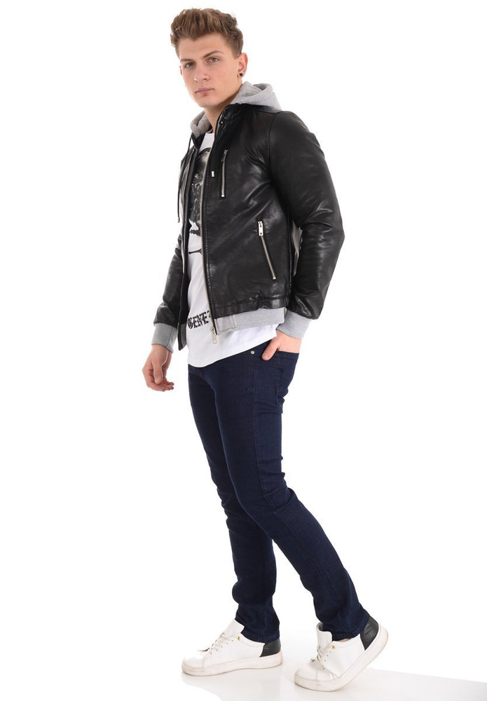 Męska Koszulka T-Shirt Nadruk Biały