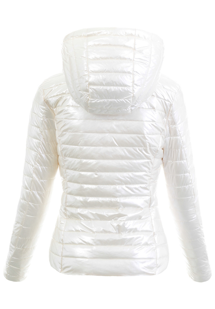 Damska Kurtka Ortalionowa Wiosenna Amelia Ecru