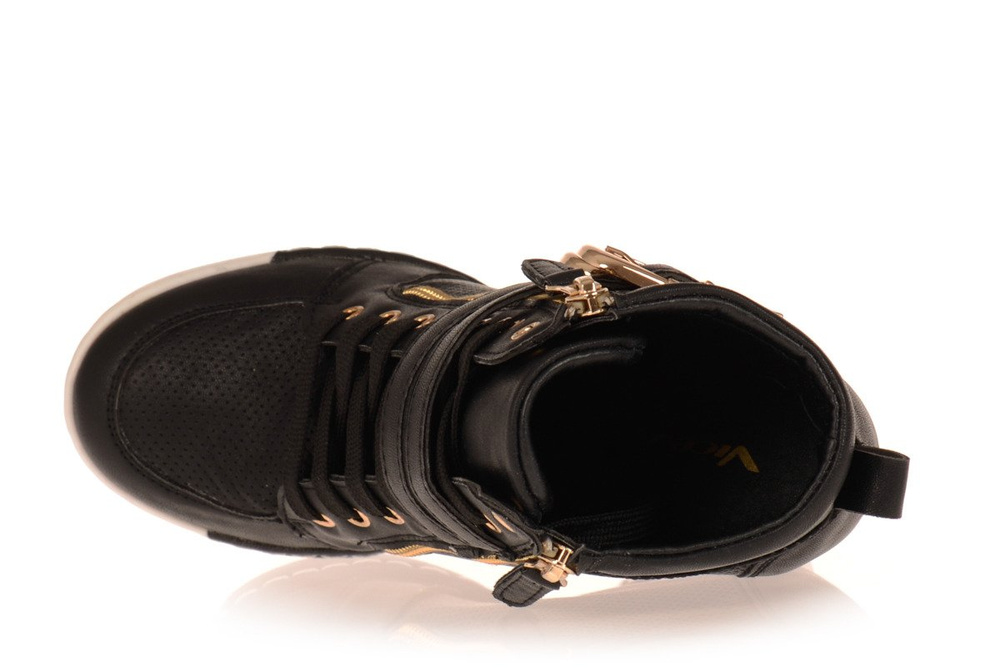 Trampki Sneakersy Koturny Vices Czarne