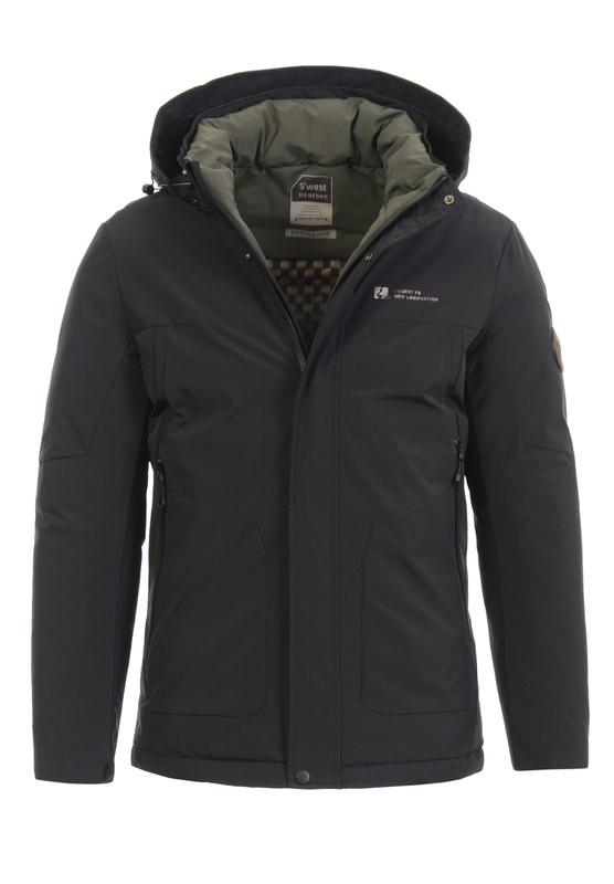 Męska Zimowa Kurtka Michał Czarna