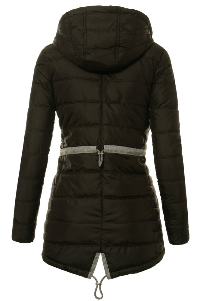 Damska Jesienna Wiosenna Kurtka Tamara Czarna