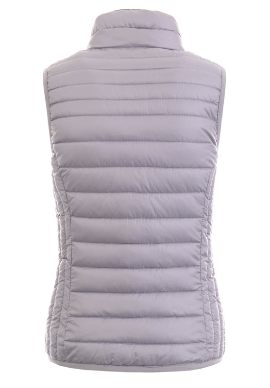 Damska Kamizelka Bezrękawnik Lila Szary