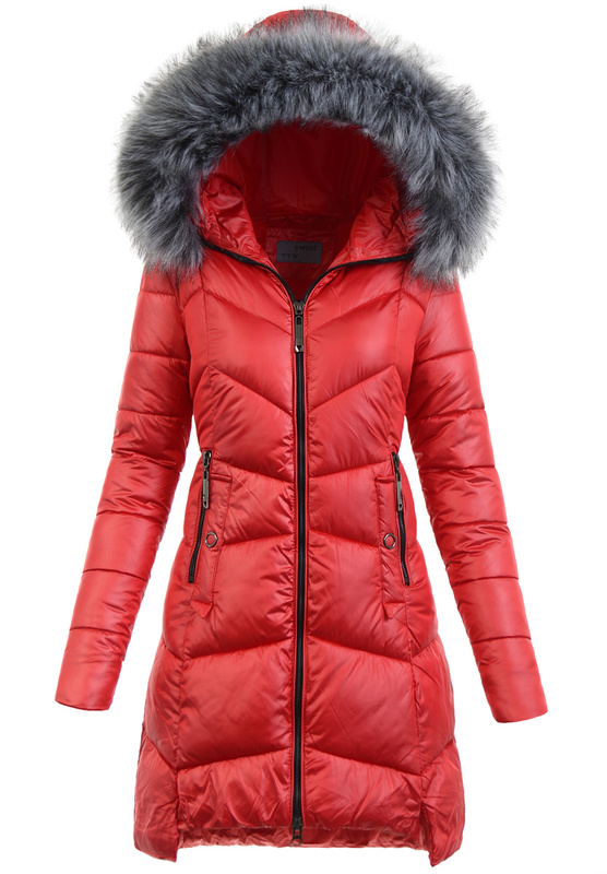 Damska Kurtka Ortalionowa Henryka Czerwona