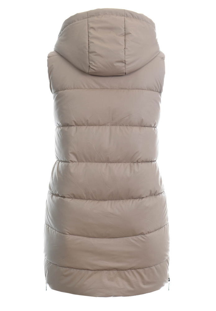 Damska Kamizelka Bezrękawnik Aleksa Cappuccino