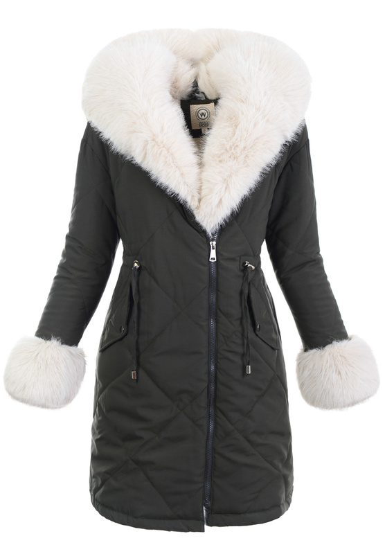 Parka Zimowa Parka Eftalia Khaki