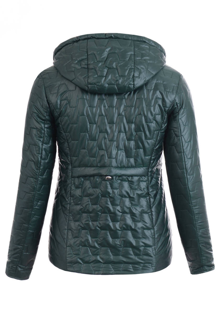 Damska Wiosenna Kurtka Konstancja Ciemno Zielona