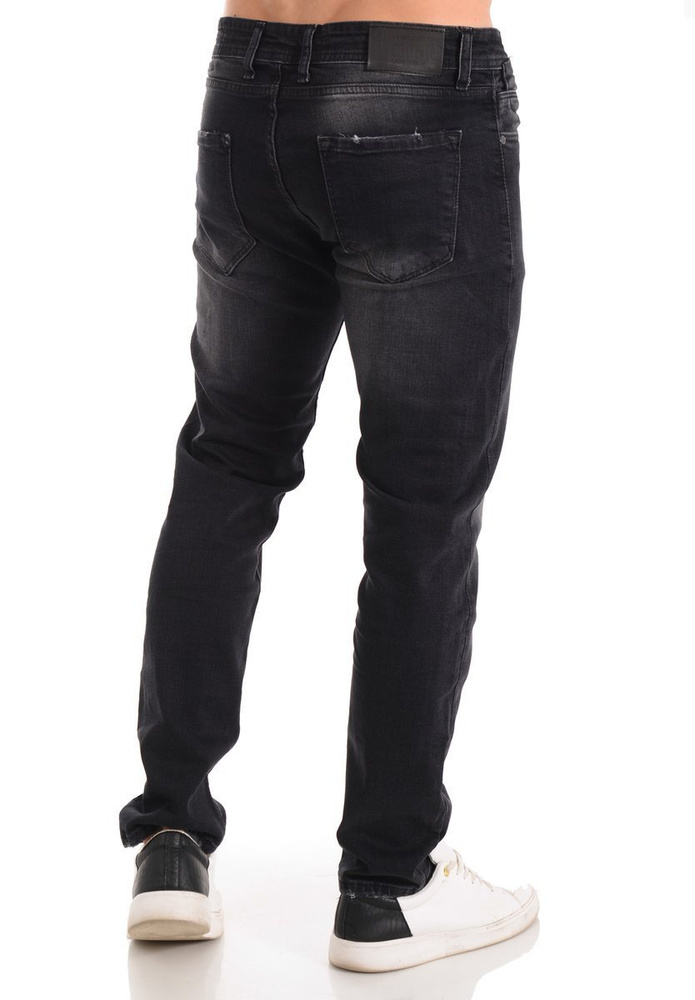 Męskie Spodnie Czarne