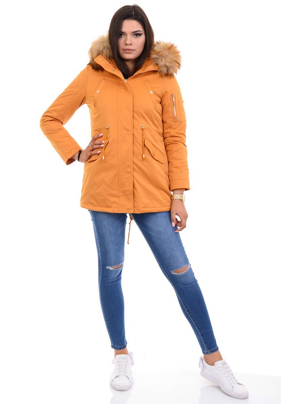 Parka Zimowa Pola Camel