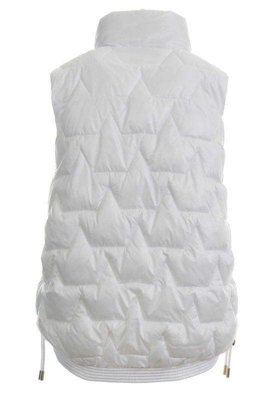 Damska Kamizelka Bezrękawnik Bogna Biały