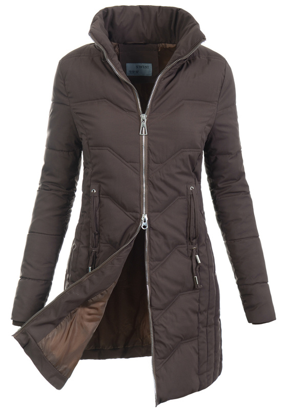 Damska Kurtka Ortalionowa Miranda Brązowa