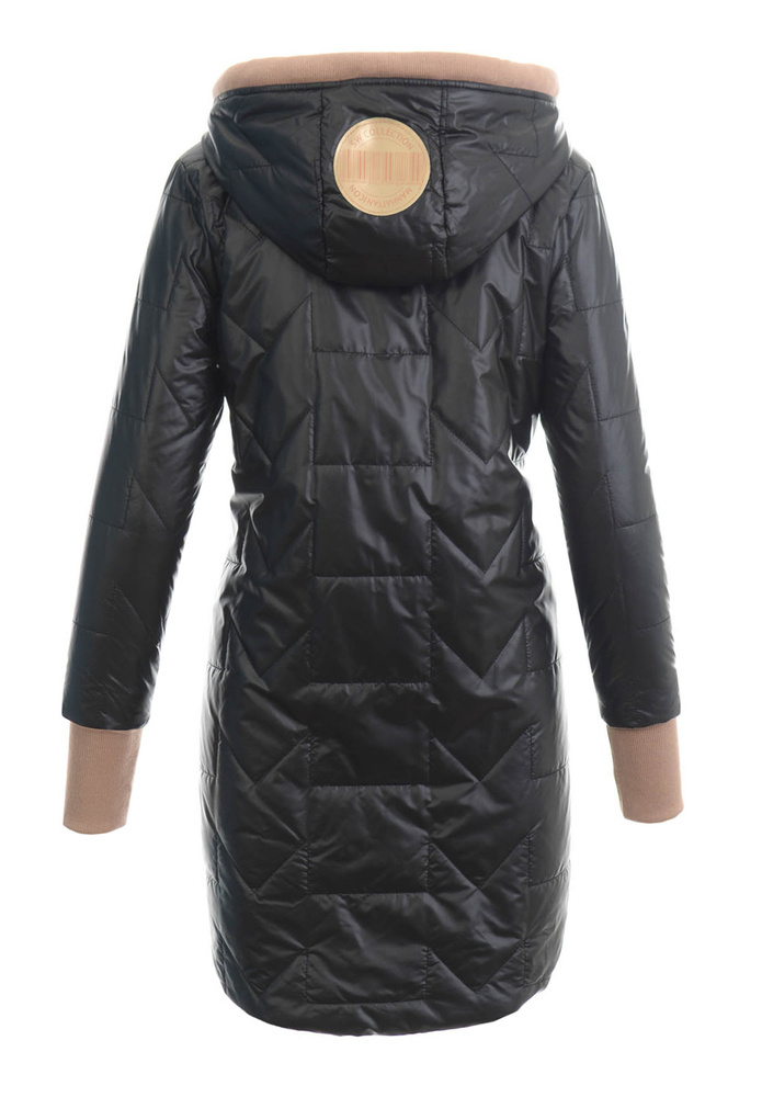 Damska Kurtka Przejściowa Wiosenna Emiliana Czarna