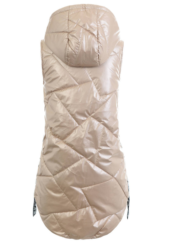 Damska Kamizelka Bezrękawnik Sybilla Perłowo Beżowa