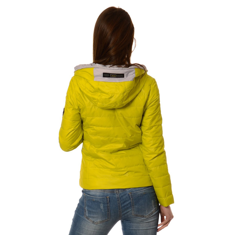 Damska Wiosenna - Jesienna Kurtka Ortalionowa Lidia Limonkowa