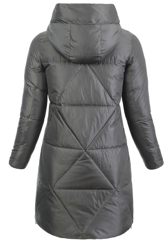Damska Kurtka Pikowana Długa Blanca Khaki