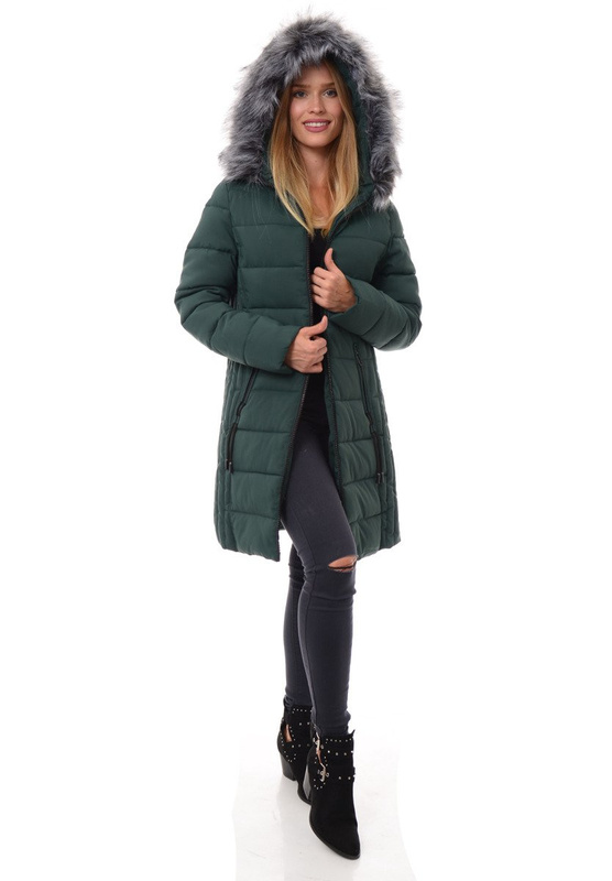 Kurtka Zimowa Karolina Zielona