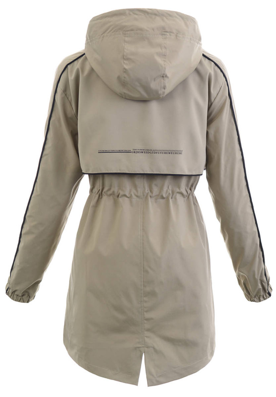 Damska Kurtka Parka Wiosenna Karolina Oliwkowa