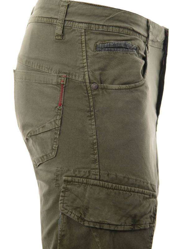 Męskie Spodenki Krótkie Bojówki Zielone