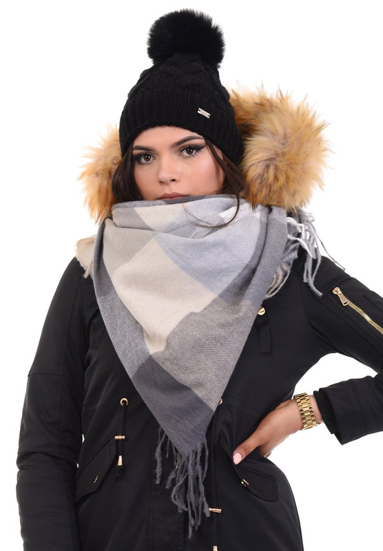 Parka Zimowa Pola Czarna