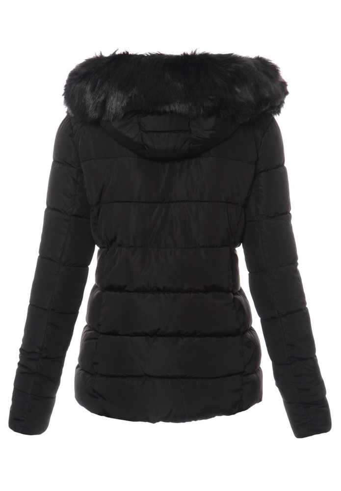 Damska Zimowa Kurtka Ortalionowa Sonia Czarna
