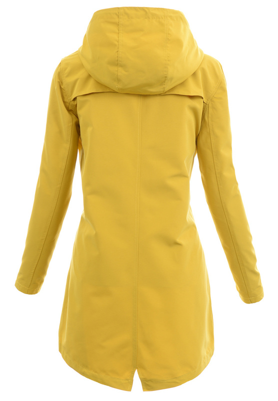 Damska Kurtka Przeciwdeszczowa Wiosenna Dorota Żółta