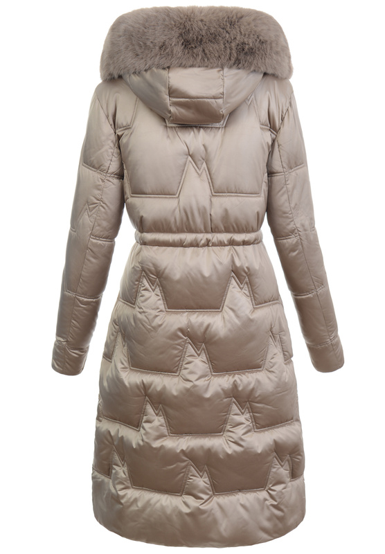 Damska Kurtka Zimowa Patrycja Beżowa