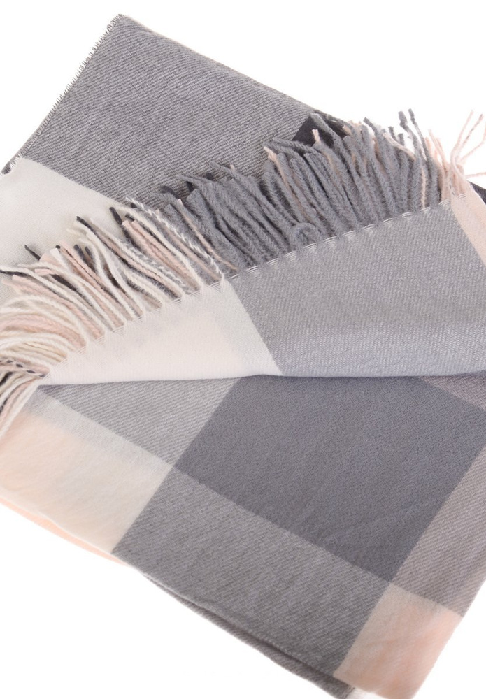 Chusta Damska Różowo-Szara