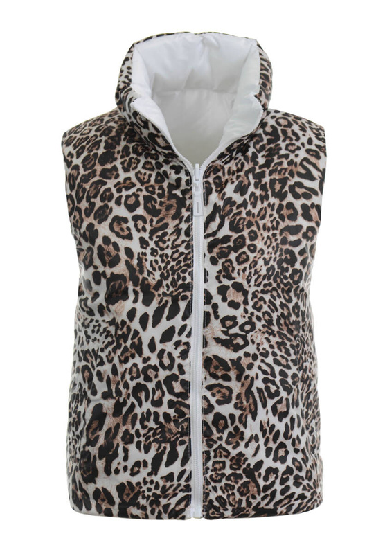 Damska Kamizelka Bezrękawnik Dwustronny Daria Ecru