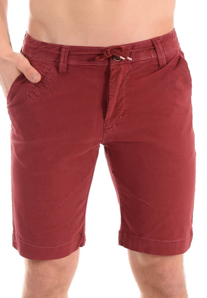 Męskie Spodenki Bordowe