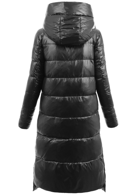 Damska Kurtka Ortalionowa Długa Narcyza Czarna