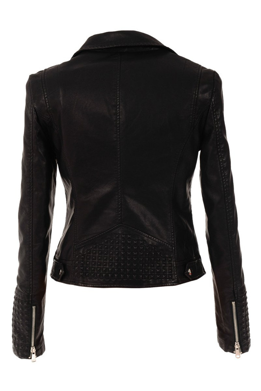 Damska Kurtka Ramoneska Czarna