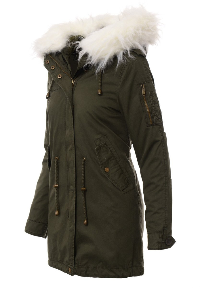 Parka Wiosenno Zimowa 2w1 Zielona