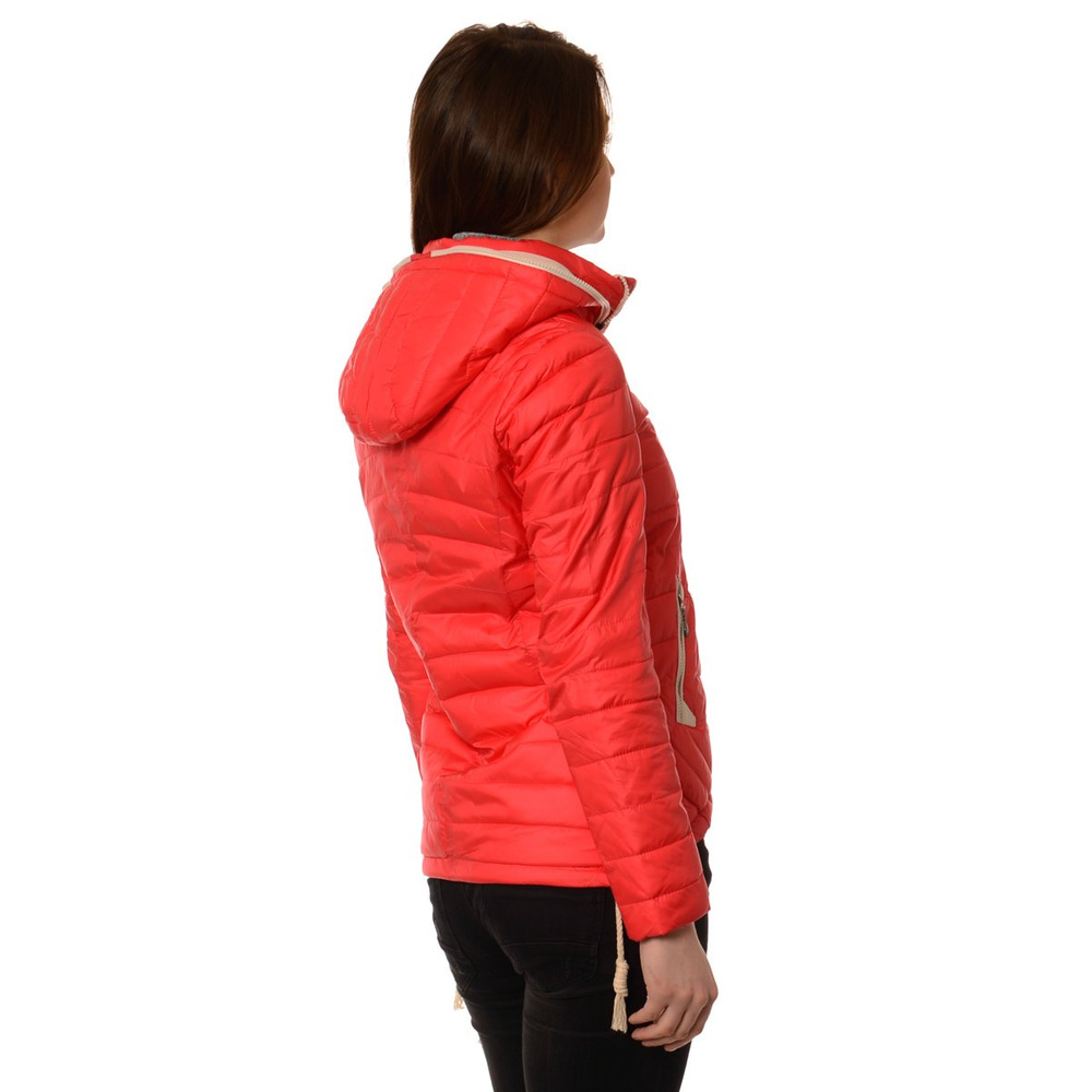 Kurtka Wiosenna - Jesienna Damska Ortalionowa Monica Malinowa