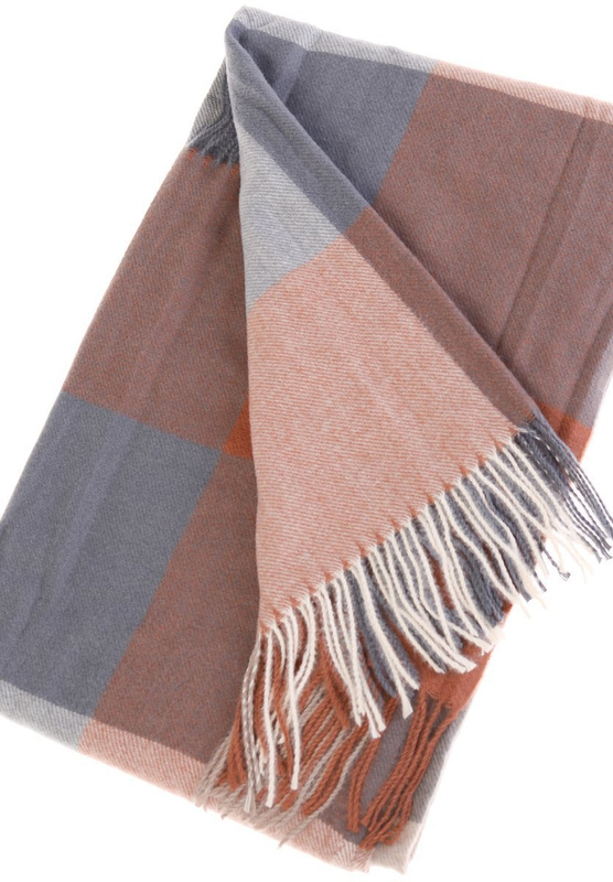 Chusta Damska Ciemnobrązowa