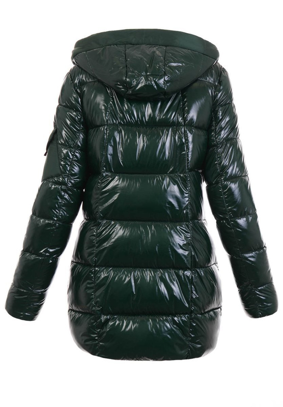 Damska Kurtka Ortalionowa Liza Zielono-Żółta