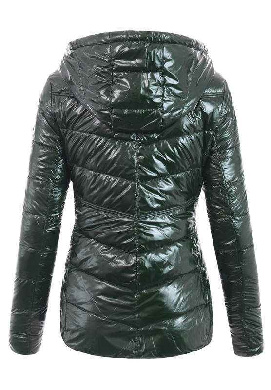 Damska Wiosenno - Jesienna Kurtka Samanta Zielona