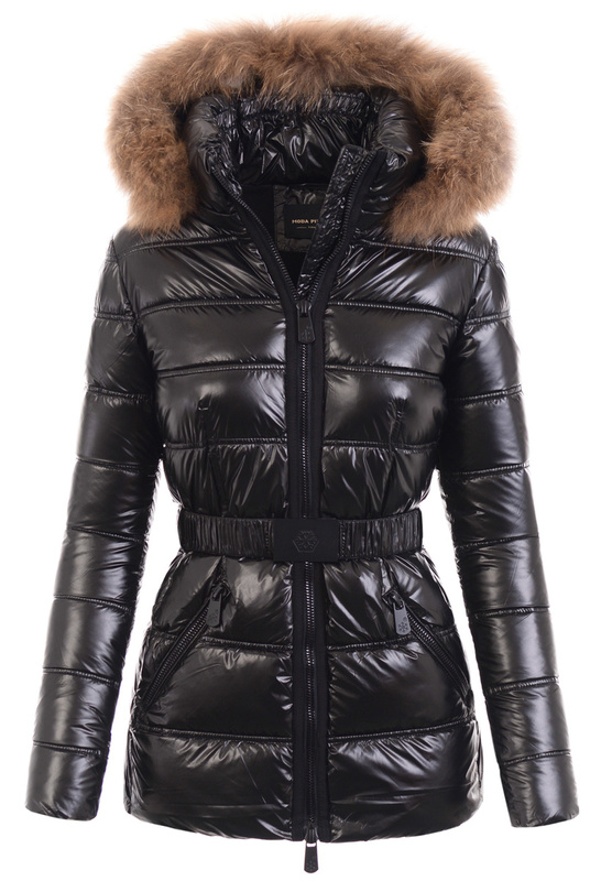 Damska Kurtka Zimowa Ortalionowa Ilona Czarna