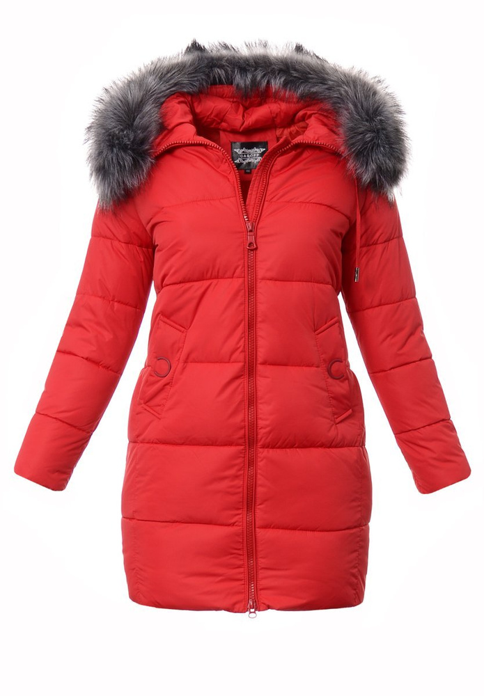 Damska Zimowa Kurtka Kayla Czerwona
