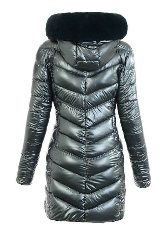 Damska Kurtka Ortalionowa Elena Zielona