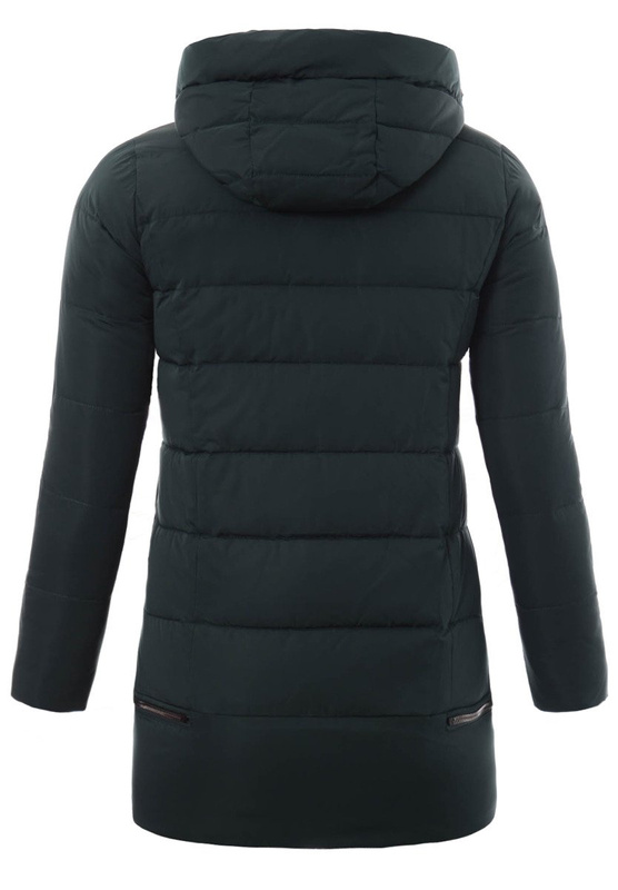Damska Zimowa Kurtka Ortalionowa Zielona