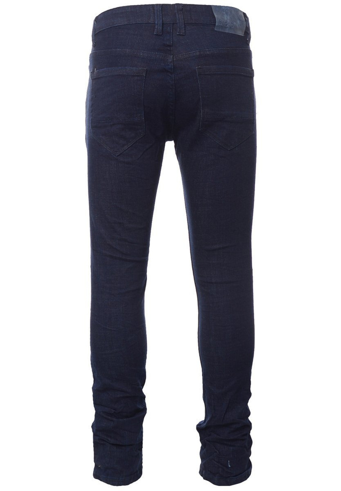 Męskie Spodnie Jeansowe Granatowe