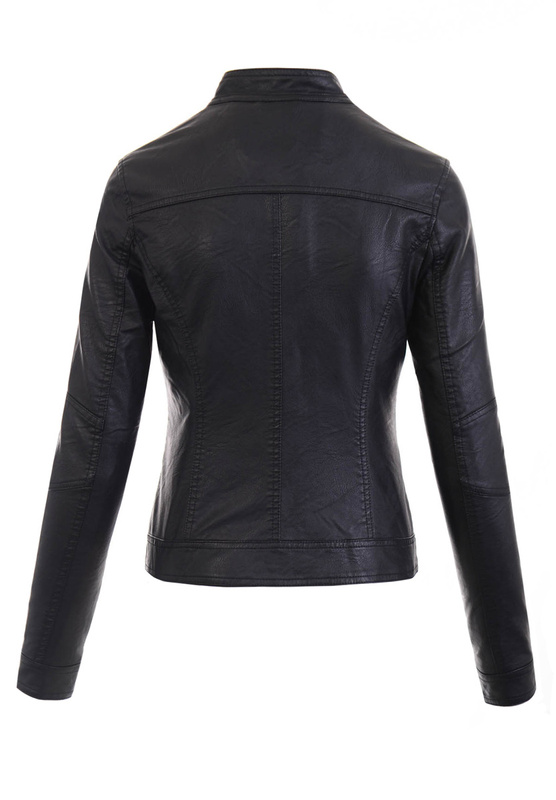 Damska Kurtka Ramoneska Klarisa Czarna