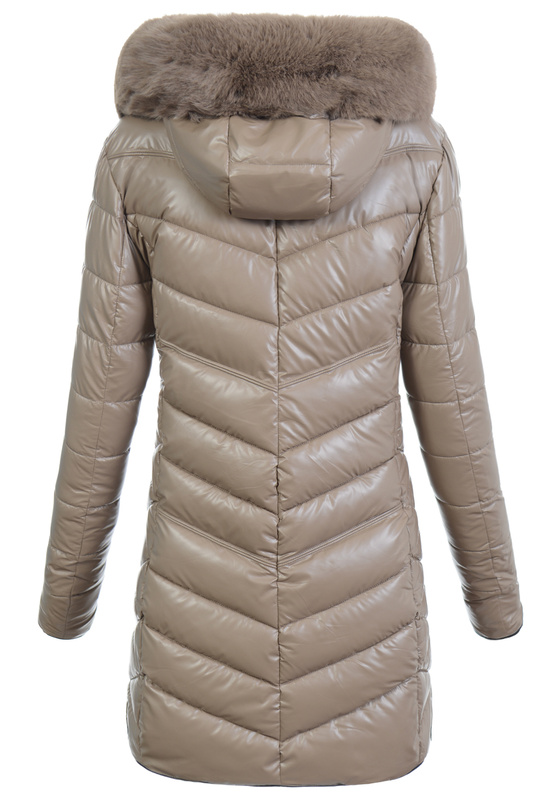 Damska Kurtka Ortalionowa Helena Beżowa