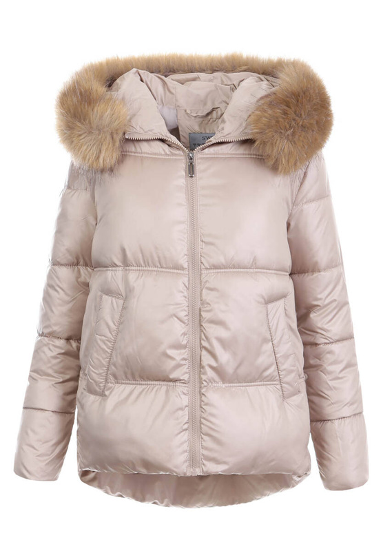 Damska Kurtka Pikowana Zuza Cappuccino