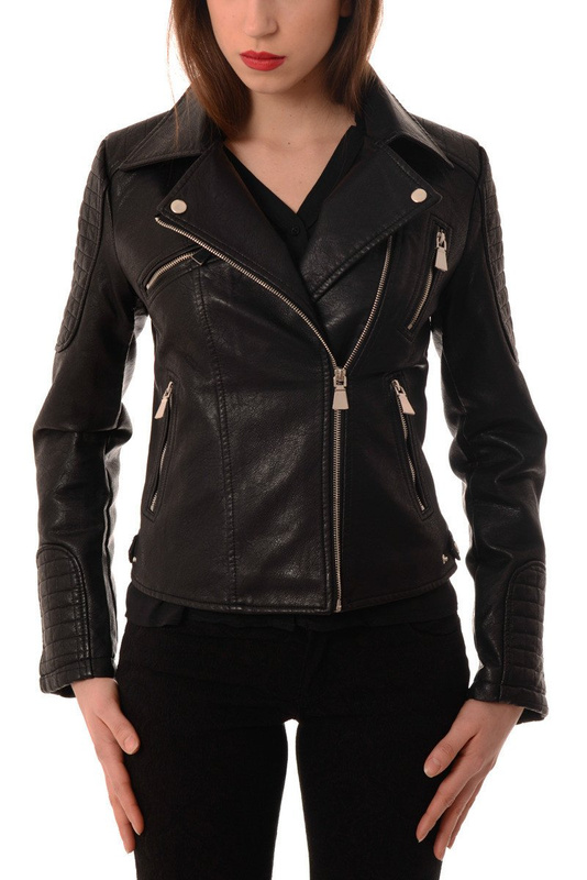 Damska Kurtka Ramoneska Czarna