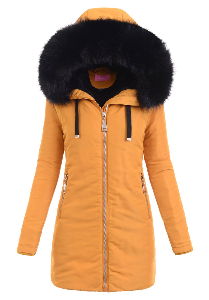 Damska Kurtka Ortalionowa Irmina Żółta